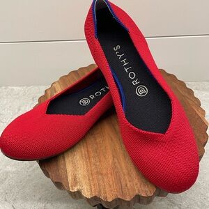 Rothy's Bold Red Women's Flats